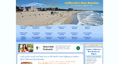 Desktop Screenshot of californiasbestbeaches.com