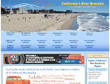 Tablet Screenshot of californiasbestbeaches.com